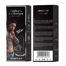 BDSM набір Stifler's Collection Lover's Kit (чорний) - мініатюра 2