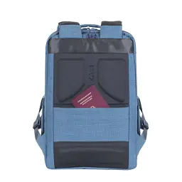 Рюкзак для ноутбука RivaCase 17.3" 8365 Blue (8365Blue) - мініатюра 8