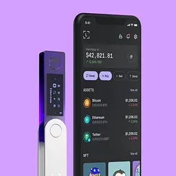 Апаратний гаманець для криптовалют Ledger Nano X Cosmic Purple (LNXCP) - мініатюра 7