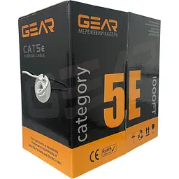 Кабель мережевий GEAR FTP 305м, cat.5e, CCA, 4*2*0,51, indoor (GEC-FTPCCA051305) - мініатюра 3