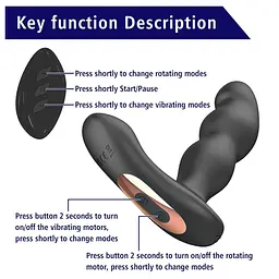 Масажер простати з вібрацією Erospace Mens Play Prostate Massager B12 - мініатюра 10
