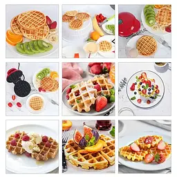 Мінівафельниця Mini Waffle Maker для бельгійських вафель - мініатюра 5