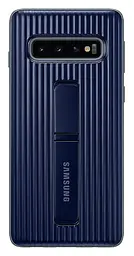 Оригінальний протиударний чохол для Samsung Galaxy S10 Protective Rugged Standing Cover Blue EF-RG973CBEGRU (G973) з підставкою