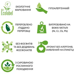 Гіпоалергенний засіб для миття посуду Green Emotion Concentrato Piatti Limone 500 мл - мініатюра 3
