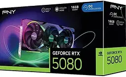 Відеокарта PNY GeForce RTX 5080 ARGB EPIC-X RGB OC Triple Fan (VCG508016TFXXPB1-O) - мініатюра 4