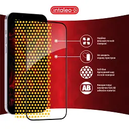 Скло захисне Intaleo Full Glue Xiaomi Redmi Note 13 Pro 5G Black (1283126583926) - мініатюра 7