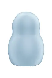 Вакуумний кліторальний стимулятор з вібрацією Satisfyer Pro To Go 1 блакитний - мініатюра 4