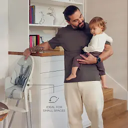 Стільчик для годування Kinderkraft Dinnly Beige (KHDINN00BEG0000) - мініатюра 11