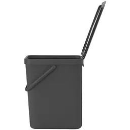 Відро для сміття Brabantia Sort&Go темно-сіре 25 л (129940) - мініатюра 3