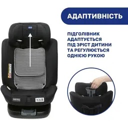 Автокрісло Chicco Unico Evo i-Size Air чорне (8058664167326) (87031.72) - мініатюра 10