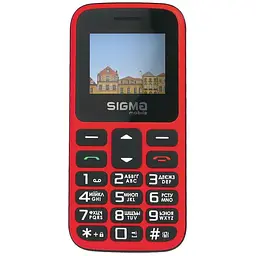 Телефон Sigma Comfort 50 CF113 HIT2020 Red UA UCRF