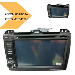 Автомагнітола з великим сенсорним екраном XPRO для Toyota Prado (MER-11265_8286) - мініатюра 4