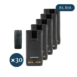 Батарея для рації Motorola PMNN4809A R7, R7A (3000mAh) type-c 30 шт Premium - мініатюра 2