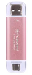 Накопичувач SSD Transcend SSD накопитель 1TB ESD310P Type-C Portable SSD (TS1TESD310P) (FFMSTR02126) - мініатюра 2