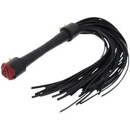 Флоггер Taboom Wild Roses Whip 55 см чорний