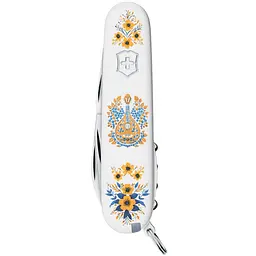 Ніж Victorinox Spartan Ukraine 91мм 12функ біл Українські мотиви - мініатюра 3