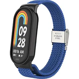 Ремінець ArmorStandart Braided Solo Loop для Xiaomi Smart Band 8 / 9 / 10 Blue (ARM86880) [94765] - мініатюра 1