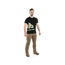 Футболка Helikon-Tex (Full Body Skeleton) - Black, розмір XL - мініатюра 6