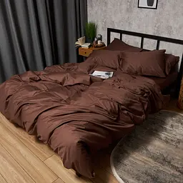 Підковдра Moon&Star Satin Premium Mocha Mood King Size 220x240 см - мініатюра 4