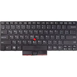 Клавiатура для ноутбука LENOVO Thinkpad Edge E40, E50 чoрний, чoрний фрейм (KB310788)