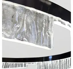 Світлодіодна підвісна люстра Artlight 2001/60BK, 50 Вт, чорна - мініатюра 5