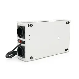 Стабілізатор напруги релейний настінного монтажу Europower SLIM-1000SBR LED, 1000VA 700W, 140-270Vac, SHUKO 2, Q1 - мініатюра 3