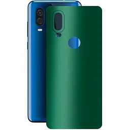 Защитная пленка StatusSKIN для Motorola One Vision Корпус Винил Зеленая