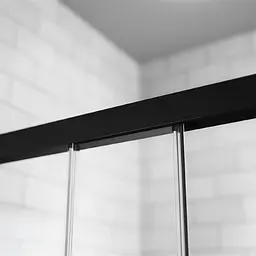 Душові двері Radaway Idea Black KDJ 120x200,5 фронтальна ліва частина (387042-54-01L) - мініатюра 2