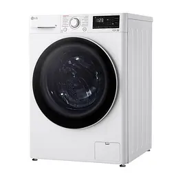 Пральна машина LG фронтальна, 9кг, 1400, A+++, 57см, дисплей, пара, інвертор, білий (F4V3VS0WW) - мініатюра 5