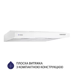 Витяжка плоска Minola HPL 613 WH - мініатюра 2