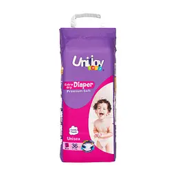 Підгузки Unijoy baby Soft М 3 (6-11 кг) 36 шт (6998526216187)