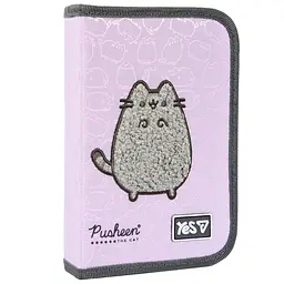 Пенал шкільний Yes одинарний з двома клапанами Pusheen Delicacy HP-04 - мініатюра 2