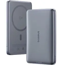 Портативний ЗП Power Bank Baseus PicoGo AM41 Ultra-Slim 27W з БЗП 10000 mAh (E0027200) Gray - мініатюра 2