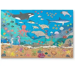 Гігантська головоломка-пазли Melissa&Doug Під морем, 35 елементів (MD31376) - мініатюра 3