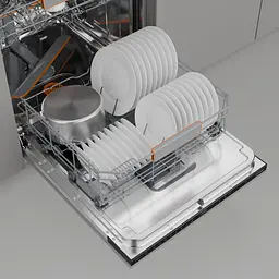 Посудомийна машина Gorenje вбудовувана, 16 комплектів A+++, 60 см, інвертор, Wi-Fi, білий - мініатюра 8