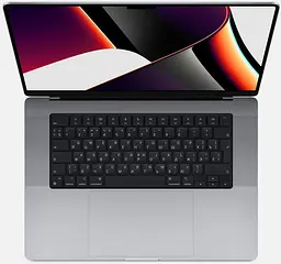 Ноутбук Apple MacBook Pro 16 M1 32GB/1TB [MK1A3] Space Gray 2021 [61484] - мініатюра 2