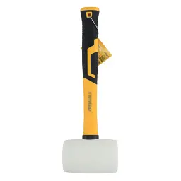 Киянка гумова біла 450г фібергласова рукоятка SIGMA (4317301)