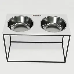 Hollky Base XXL40 — миски на підставці для дуже великих собак (2 × 2,8 л) - мініатюра 2