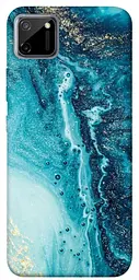 Чохол Demsky Блакитна фарба для Realme C11