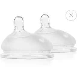 Змінні насадки Olababy для GentleBottle, Х-отвір для густих рідин, 2 шт. (82004) - мініатюра 2