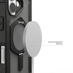 Оригінальний протиударний чохол для iPhone 17 UAG Plasma XTE MagSafe Black 114526114034 з підставкою - мініатюра 10