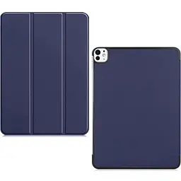 Чохол-книжка BeCover Smart Case для Apple iPad Pro 11" M4 2024 Deep Blue (711622) - мініатюра 4