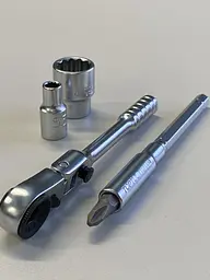 Тріскання міні 1/4" з шарніром 60 зубців (ісп. з FTDF0810) Toptul hoz0007054 - мініатюра 7