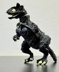 Фігурка Монолофозавр помаранчево-зелений, Dino Toys, твердий корпус - мініатюра 7