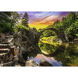 Пазли Trefl Фото Одісея Міст Ракоцав Кромлау Німеччина 1000 елементів - мініатюра 2