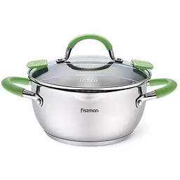 Каструля Fissman Charlotte з кришкою-друшляком Ø18 см kuh0007844
