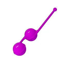 Вагінальні кульки Pretty Love Up Balls III, 17 см, фіолетовий - мініатюра 6