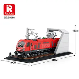 Конструктор Reobrix Пасажирський електровоз Taurus (66020) [160778] - мініатюра 6