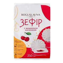 Зефір Богуславна з вишневою начинкою 250 г
