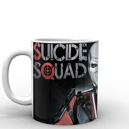 Кухоль GeekLand Загін Самогубців Suicide Squad Дедшот маска SS.02.036 330 мл білий - мініатюра 2